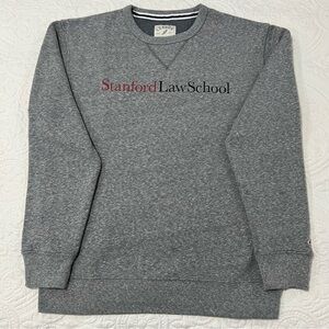 League Stanford University Law School Heritage Crewneck Sweatshirt - SIZE Medium